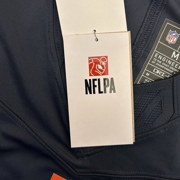 Nike Chicago Bears Football Jersey NFL Fields #1 Mens Size M - Medium - NWT $175 - Picture 11 of 16